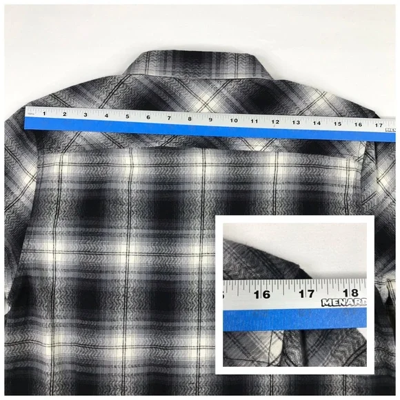 NWT Dakine Mens Franklin Flannel Shirt Size Small - Picture 13 of 13